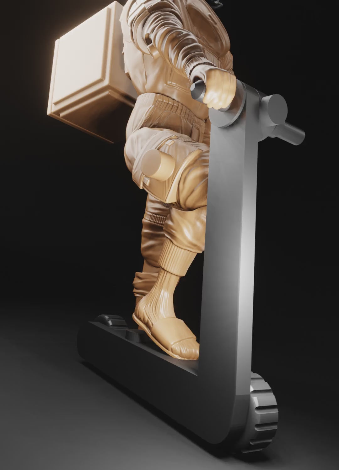 Figurine Bruce – Action Figure écologique 100 % belge | Hikari et les Météores